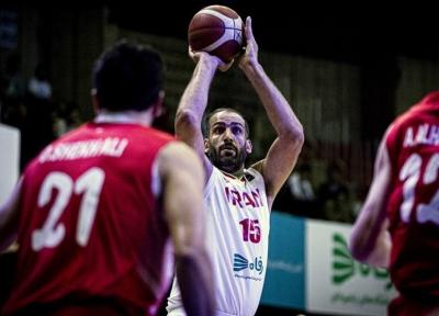 بسکتبال انتخابی کاپ آسیا، حدادی موثرترین بازیکن ملاقات ایران و قطر شد